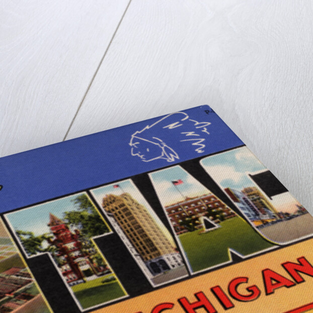 Greeting Card from Pontiac, Michigan by Anonymous