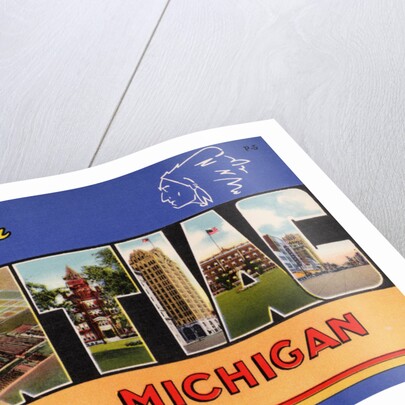 Greeting Card from Pontiac, Michigan by Anonymous