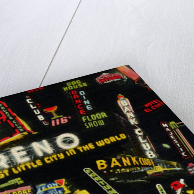 Montage of Neon Signs in Reno by Anonymous