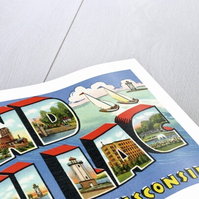 Greeting Card from Fond du Lac, Wisconsin by Anonymous