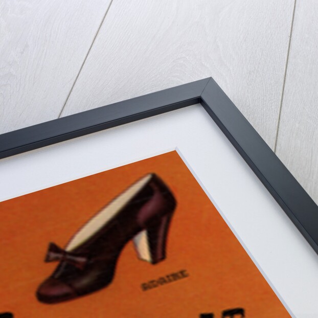 Advertisement for Shoes by Anonymous