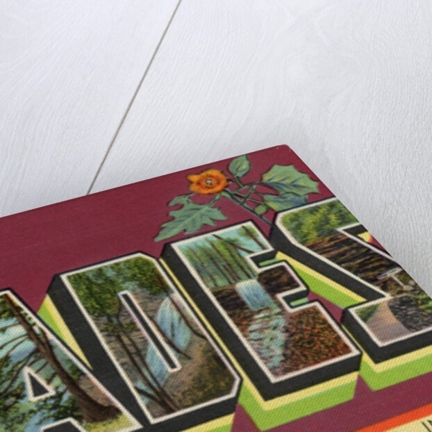 Greeting Card from Scenic Park by Anonymous