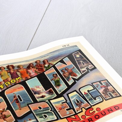Greeting Card from Carolina Beach, North Carolina by Anonymous