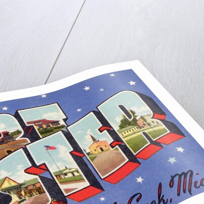 Greeting Card from Fort Custer by Anonymous
