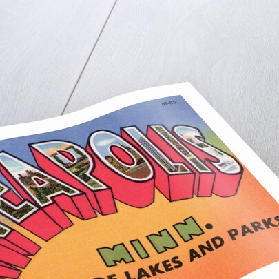 Greeting Card from Minneapolis, Minnesota by Anonymous