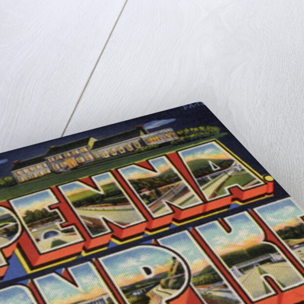 Greeting Card from the Pennsylvania Turnpike by Anonymous