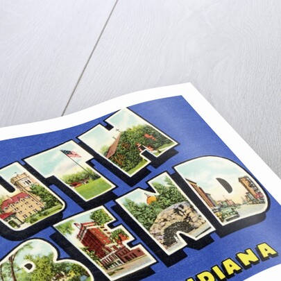 Greeting Card from South Bend, Indiana by Anonymous