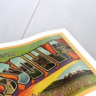 Greeting Card from Missoula, Montana by Anonymous