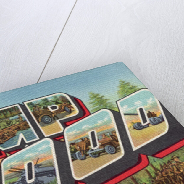 Greeting Card from Camp Hood, Texas by Anonymous