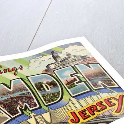 Greeting Card from Camden, New Jersey by Anonymous