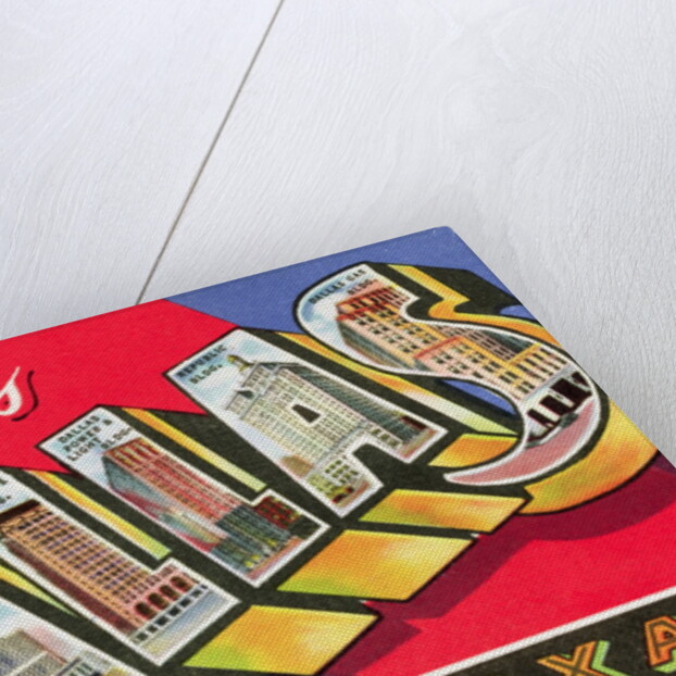 Greetings from Dallas, Texas Postcard by Anonymous