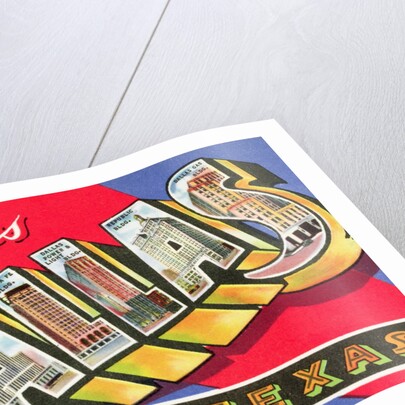 Greetings from Dallas, Texas Postcard by Anonymous