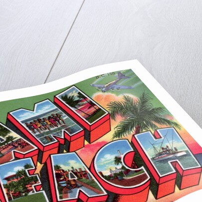 Greeting Card from Miami Beach, Florida by Anonymous