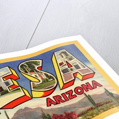 Greeting Card from Mesa, Arizona by Anonymous