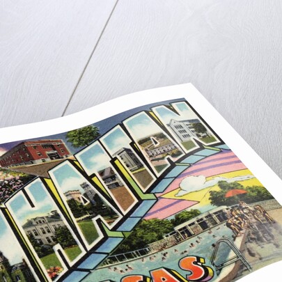 Greeting Card from Manhattan, Kansas by Anonymous