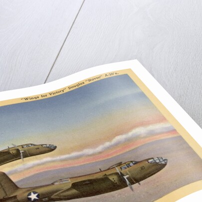 A-20 Bombers over March Field by Anonymous