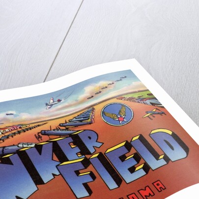 Greeting Card from Tinker Field, Oklahoma by Anonymous