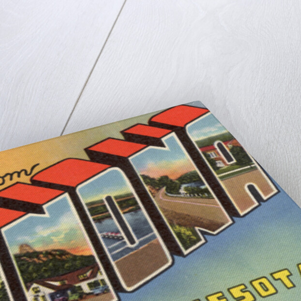 Greeting Card from Winona, Minnesota by Anonymous