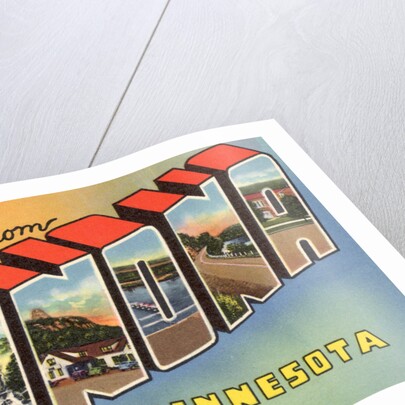 Greeting Card from Winona, Minnesota by Anonymous
