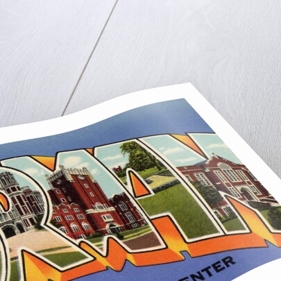 Greeting Card from Norman, Oklahoma by Anonymous