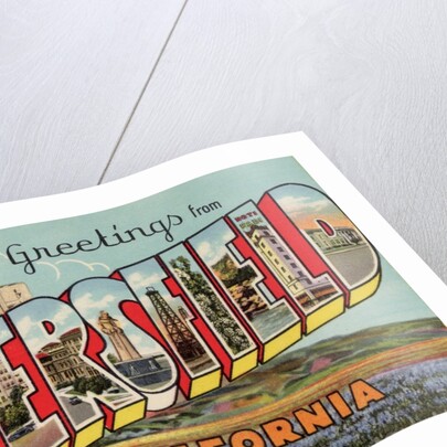 Greeting Card from Bakersfield, California by Anonymous