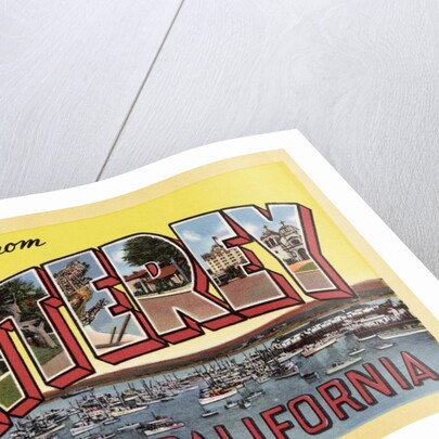 Greeting Card from Monterey, California by Anonymous