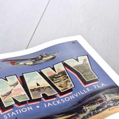 Greeting Card from Naval Air Station by Anonymous