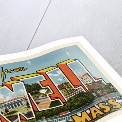 Greeting Card from Lowell, Massachusetts by Anonymous