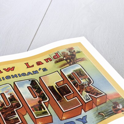 Greeting Card from Michigan's Copper Country by Anonymous