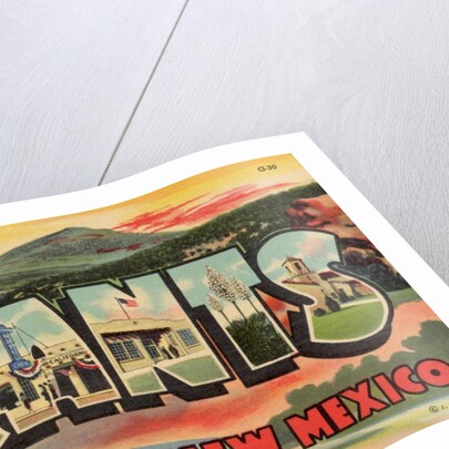 Greeting Card from Grants, New Mexico by Anonymous