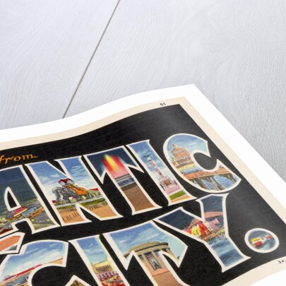 Greeting Card from Atlantic City, New Jersey by Anonymous