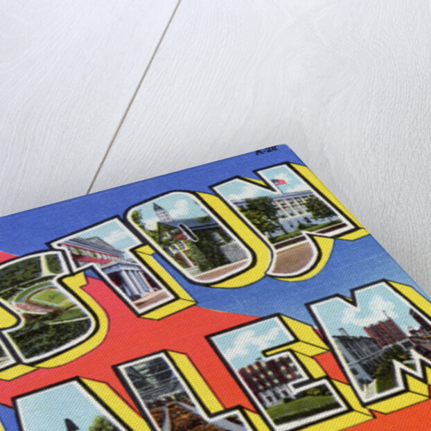 Greeting Card from Winston-Salem, North Carolina by Anonymous