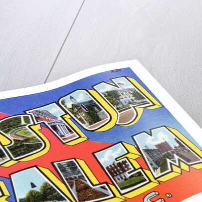 Greeting Card from Winston-Salem, North Carolina by Anonymous