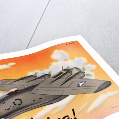 World War II Bomber by Anonymous
