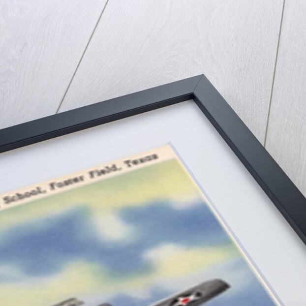 Trainer Planes on a Practice Flight by Anonymous