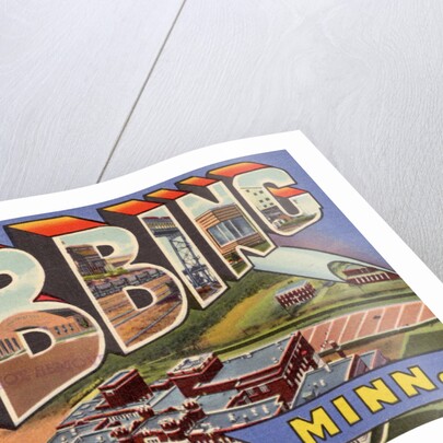Greeting Card from Hibbing, Minnesota by Anonymous