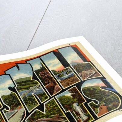 Greeting Card from Catskill Mountains by Anonymous