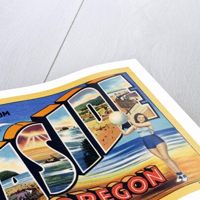 Greeting Card from Seaside, Oregon by Anonymous