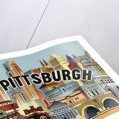 Greeting Card from Pittsburgh, Pennsylvania by Anonymous
