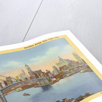 Brooklyn Bridge by Anonymous