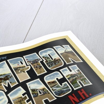 Greeting Card from Hampton Beach, New Hampshire by Anonymous