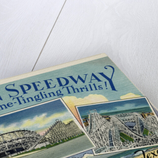 Advertisement for Mountain Speedway by Anonymous