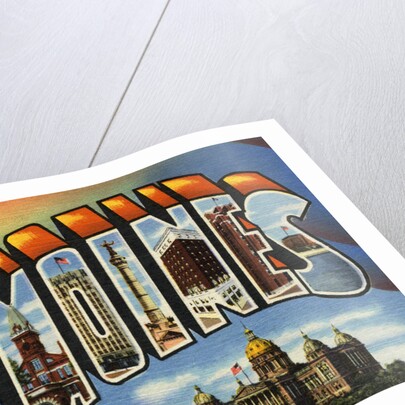 Greeting Card from Des Moines, Iowa by Anonymous