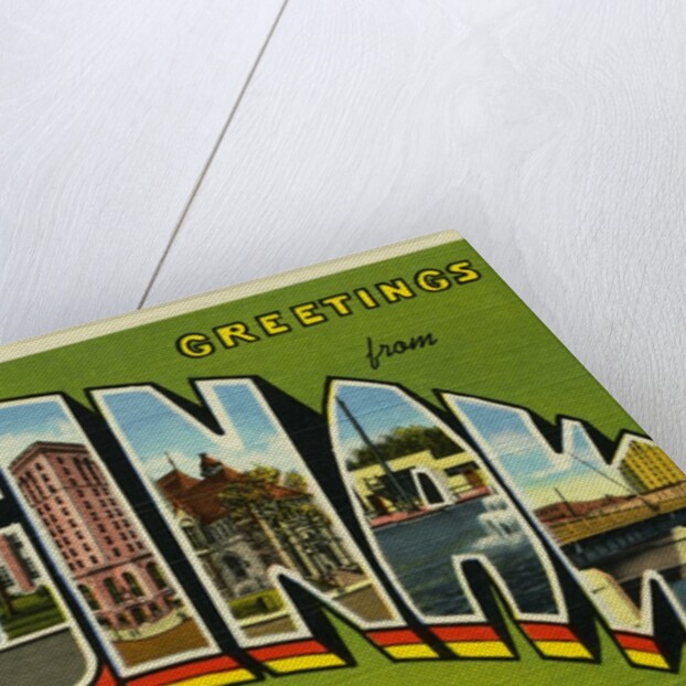 Greeting Card from Saginaw, Michigan by Anonymous