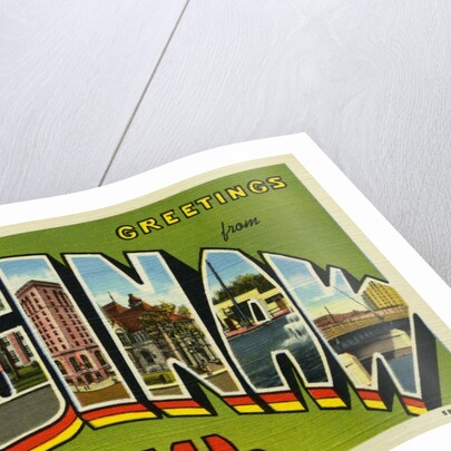 Greeting Card from Saginaw, Michigan by Anonymous