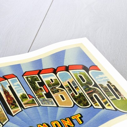 Greeting Card from Brattleboro, Vermont by Anonymous