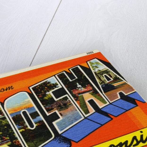 Greeting Card from Kenosha, Wisconsin by Anonymous
