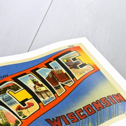 Greeting Card from Racine, Wisconsin by Anonymous