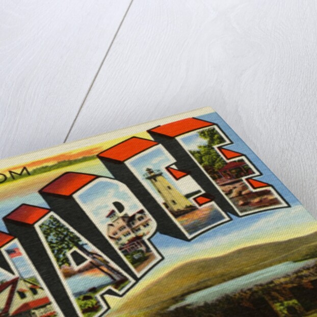 Greeting Card from Lake Sunapee by Anonymous