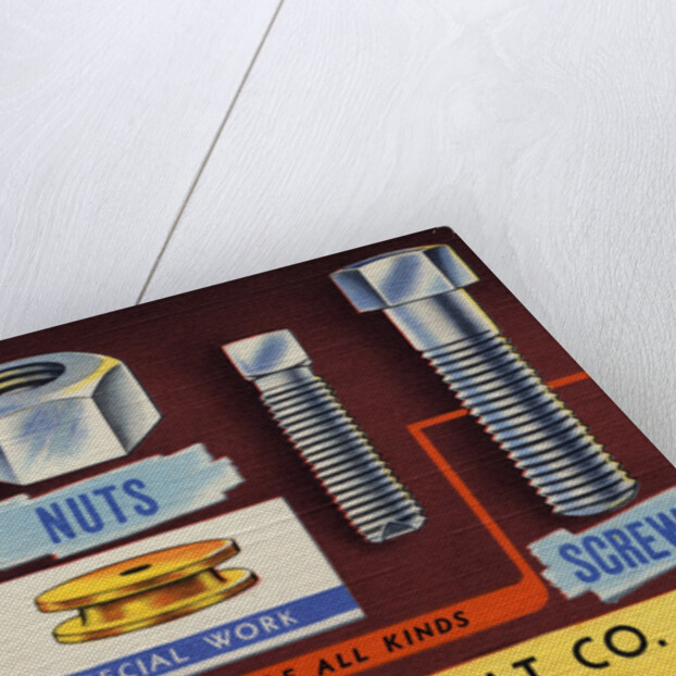 Advertisement for Nuts and Bolts by Anonymous